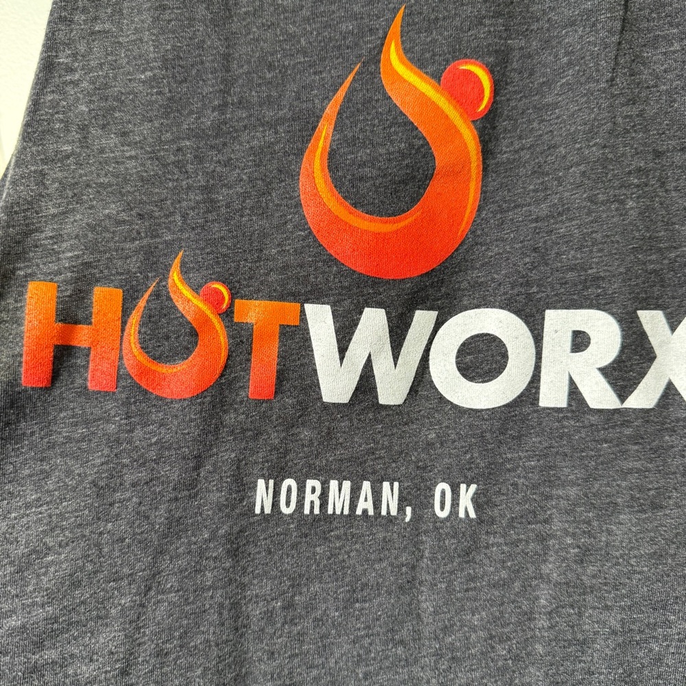 NORMAN HOTWORX Bella canvas Heather Gray Tank Top